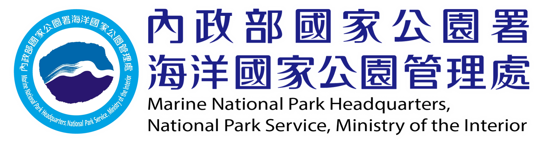 海洋國家公園親子網站的Logo